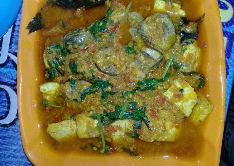 Resep Ikan tongkol,tahu bumbu woku Anti Gagal