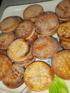 Una foto de Galletas rellenas fritas