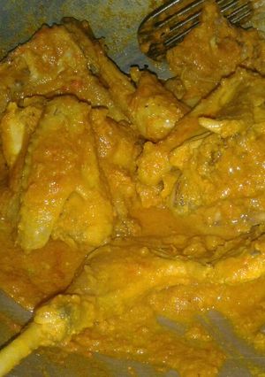 Foto resep Ayam Kuning Pedas