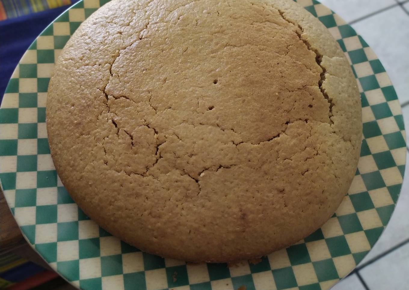 Panqué con avena y leche condensada