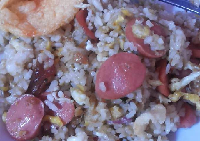 Cara membuat Nasi goreng sambel terasi