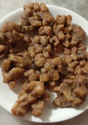 A picture of Kattu ke pakore.