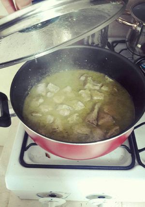 Una foto de Costilla en salsa verde