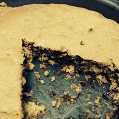 A picture of Triple chocolate deep dish cookie.