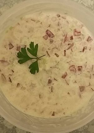 Une photo de Tzatziki de radis