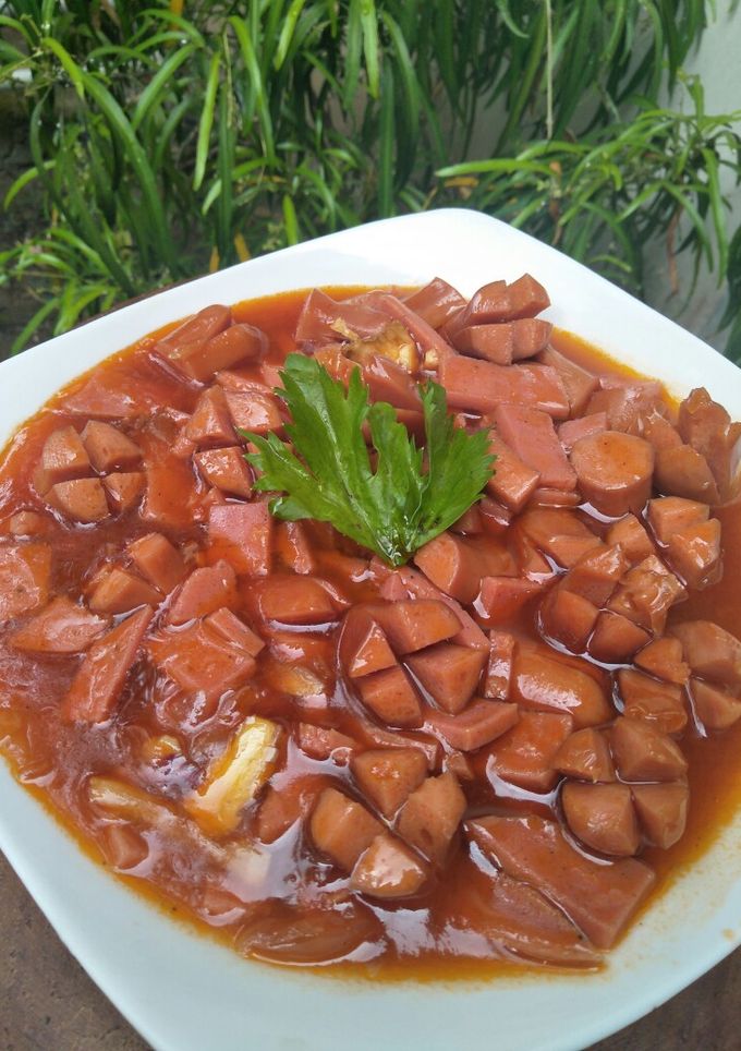 Foto resep Sosis Asam Manis (super enak dan super gampang!)