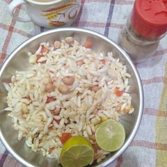 A picture of Puffed rice.