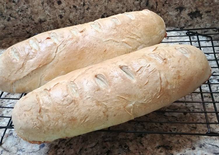 Recipe of Ultimate Italian Bread (Only 4 ingredients and one of those is water!)