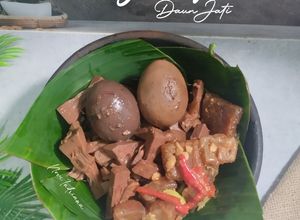 Foto resep Gudeg Jogja Daun Jati