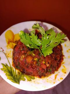 টমেটো ভর্তা (tometo bhorta recipe in Bengali) রেসিপির প্রধান ছবি