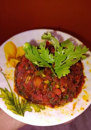 টমেটো ভর্তা (tometo bhorta recipe in Bengali) রেসিপির প্রধান ছবি
