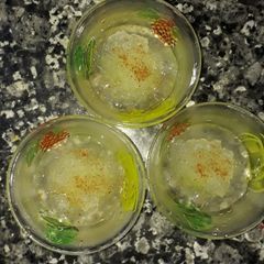 A picture of Lemon sarbet.