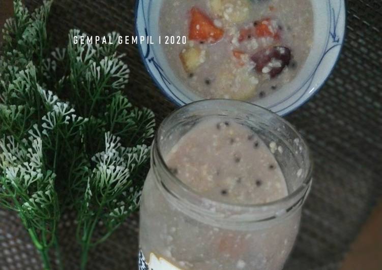 Mudah Cepat Memasak Overnite Oats Enak dan Sehat