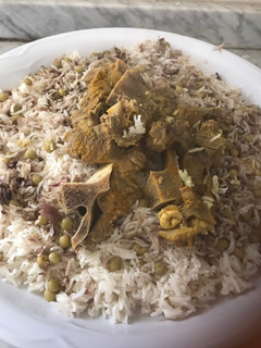 صورة لوصفة كبسة الرز مع اللحم