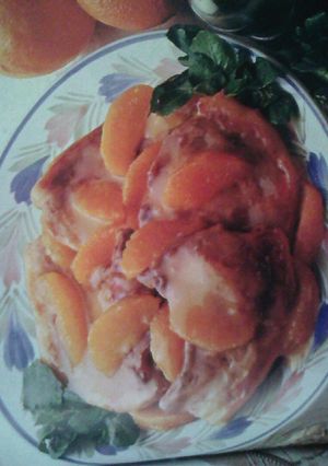 Una foto de Chuletas de cerdo en salsa de naranja