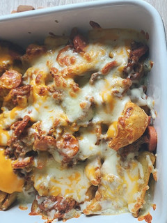 Foto de Batata frita rústica com carne e cheddar