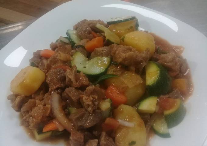 African beef stew