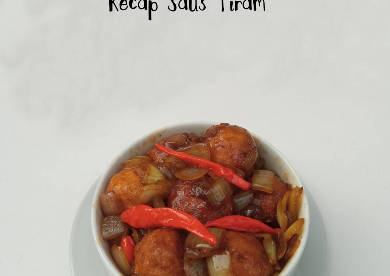 Bola Tahu Sayur Kecap Saus Tiram