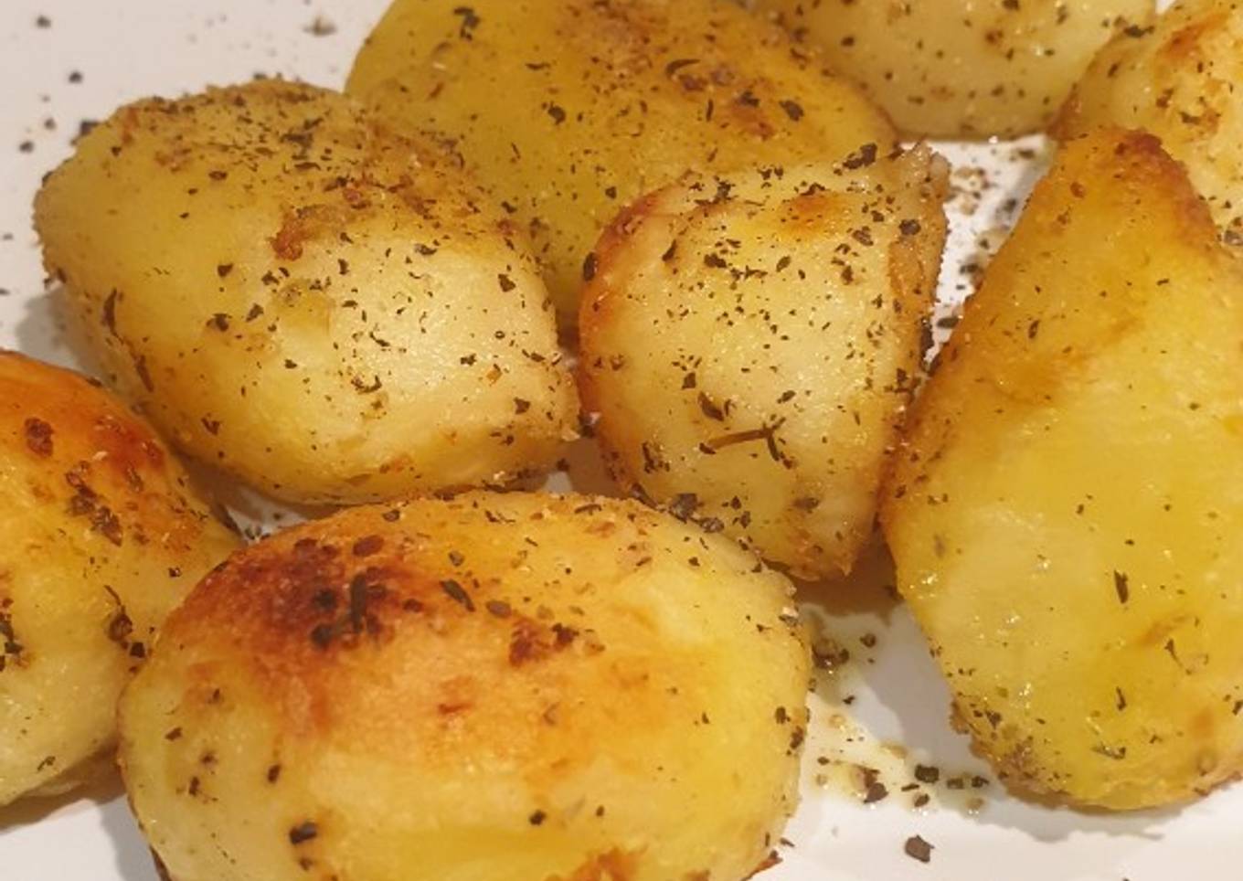 Roast potatoes