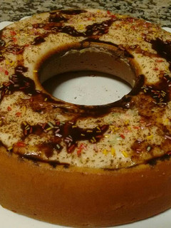 Foto principal de Bizcocho de yogur con crema pastelera