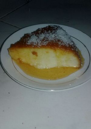 Una foto de Budín de pan con ralladura de naranja