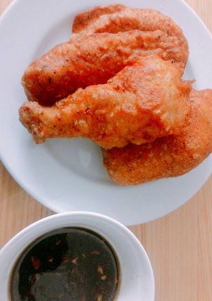 Hình của món Gà rán Hàn Quốc.