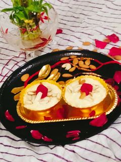 A picture of Pal Payasam 😋 Rice payasam 😋.
