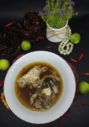 Foto resep Pallu Kaloa kepala ikan kakap khas #makassar #ketopad_cp_seafood