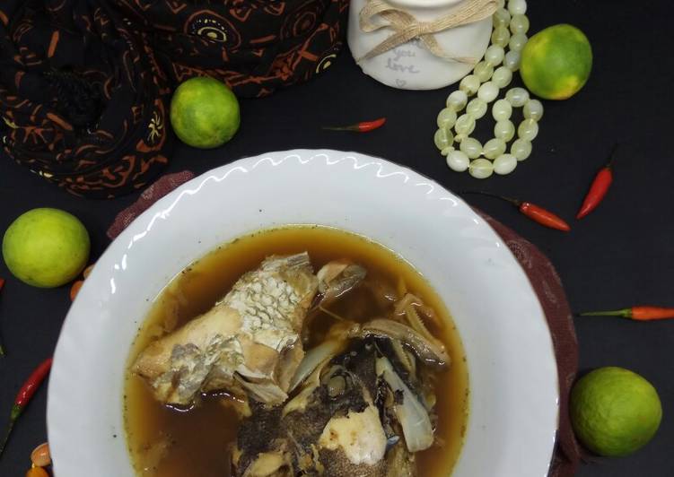 Bumbu mengolah Pallu Kaloa kepala ikan kakap khas #makassar #ketopad_cp_seafood Lezat