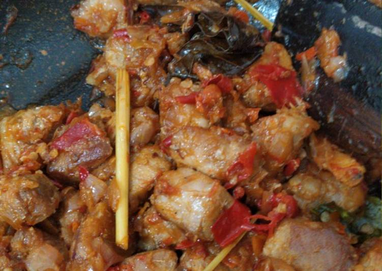 Oseng Mercon Daging Gurih