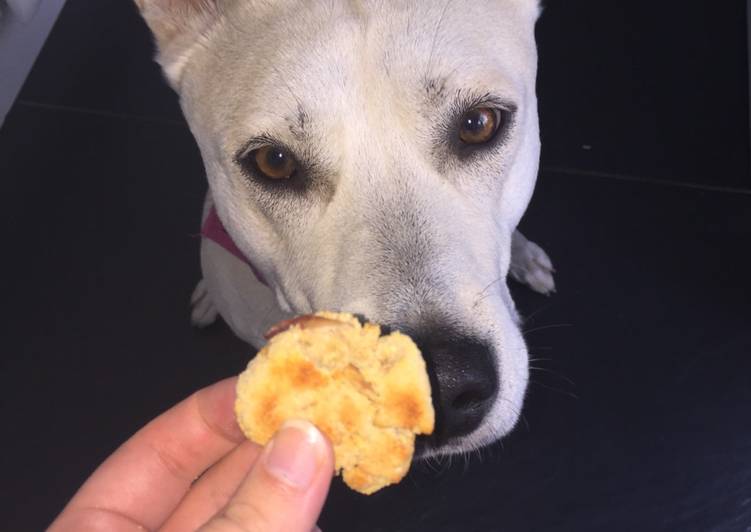 Gluten-Free Coconut, Peanut and Apple Dog Biscuit Treats