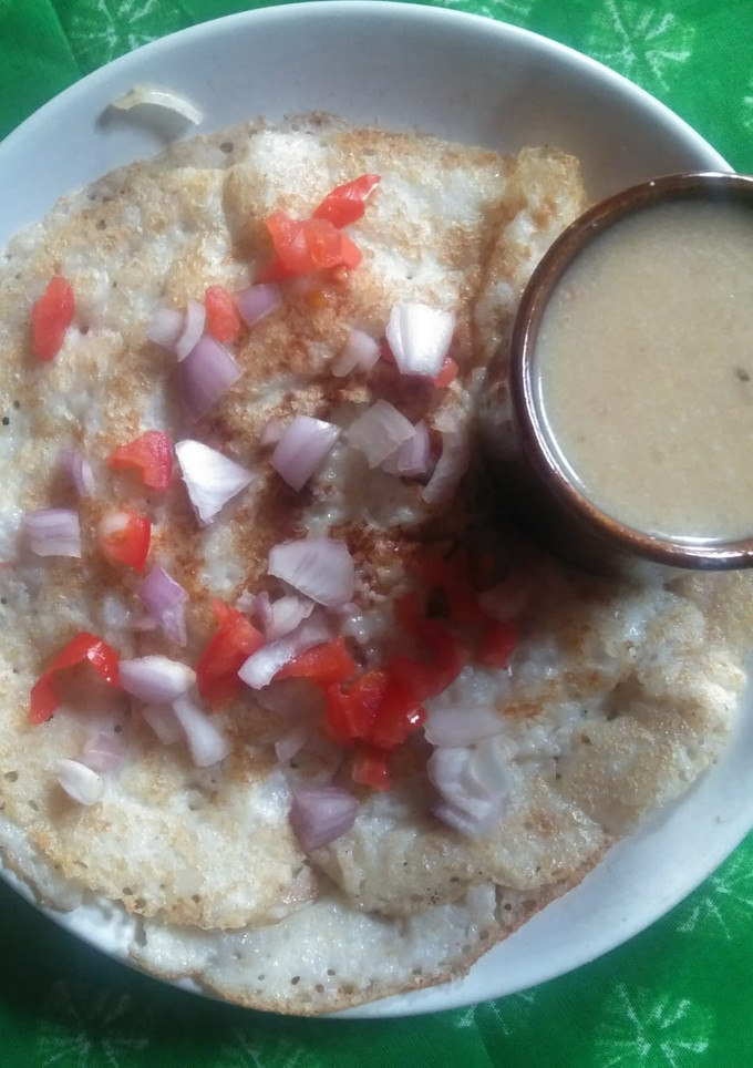 அவுல் வேர்க்கடலை தோசை🌻 செய்முறை முக்கிய புகைப்படம்