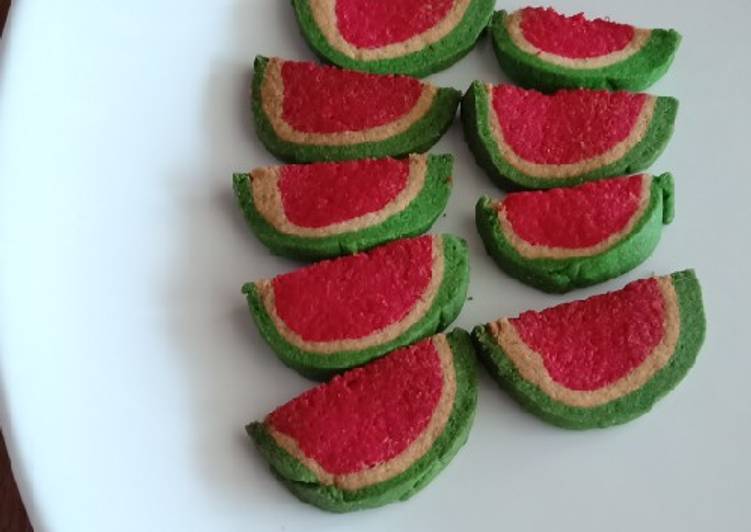 Cookies semangka tanpa biji
