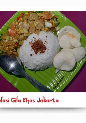 Foto resep Nasi gila khas Jakarta