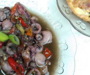Resep Terbaru Cumi Hitam Pedas Segar Minggu Ini