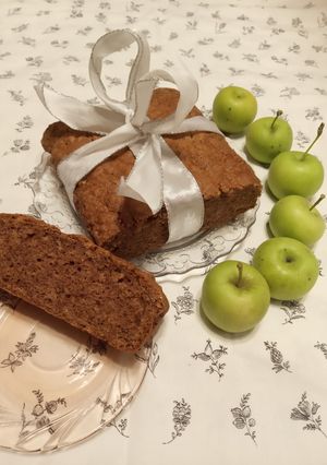 Almás-kakaós-fahéjas kevert sütemény recept fotója