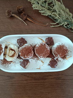 Foto resep 191. Mochi Isi Wafer Karamel (tanpa tepung ketan)