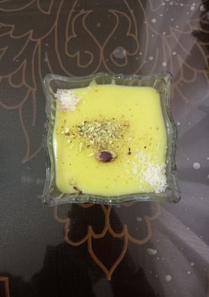عکسی از دستور فرنی دو رنگ