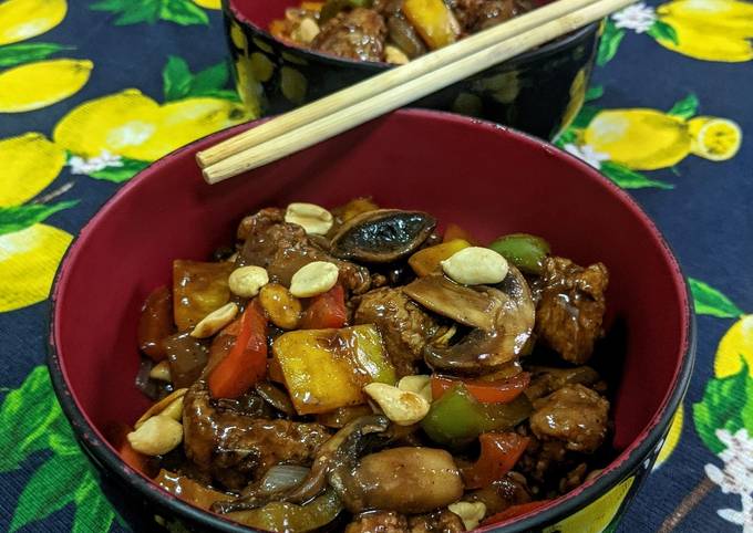 Frango Xadrez - Tô Bem na Cozinha