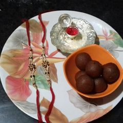 A picture of Wheat flour gulab jambun.