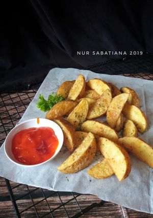 Foto resep Potato Wedges