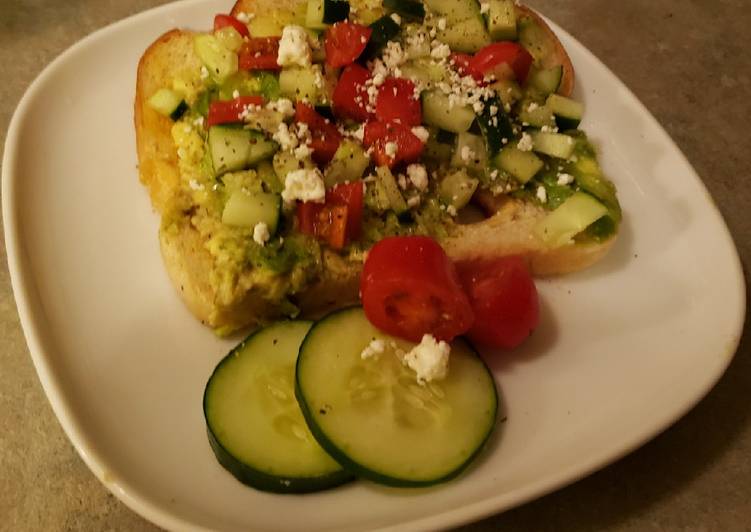 Recipe of Perfect Mediterranean Avocado Toast