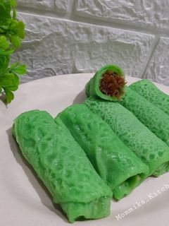 Foto resep Dadar Gulung Isi Unti Kelapa