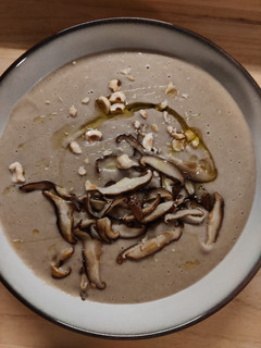 Una foto de Crema de setas