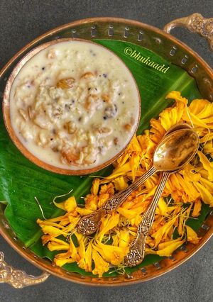A picture of Sitaphal kheer.