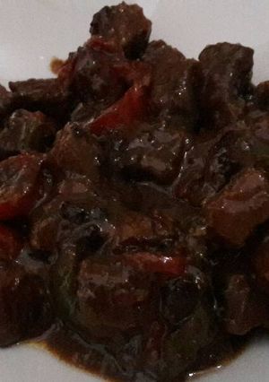 Foto resep Sapi lada hitam praktis