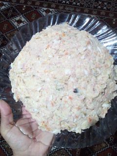 عکسی از دستور سالاد الویه