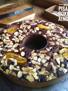 Foto resep Bolu Pisang Coklat Almond