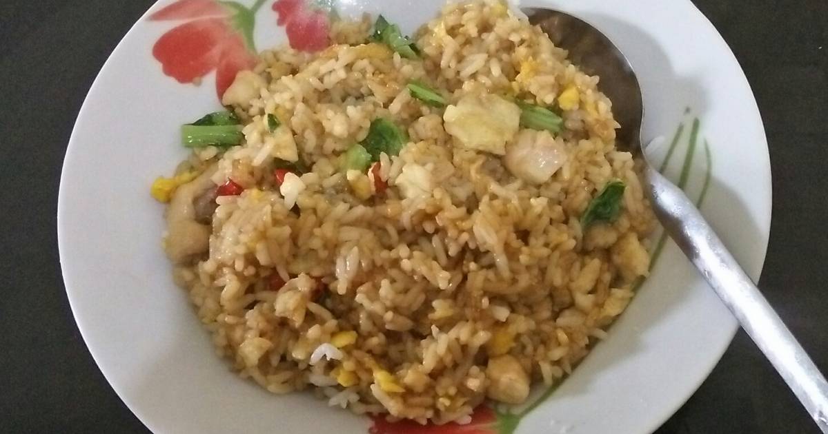 Resep Nasi Goreng Ayam Sayur Sederhana Oleh Yunias Indah Wijianti Cookpad