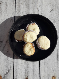 Una foto de Alfajores de maicena